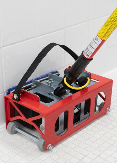 Commercial Baseboard Cleaning Machine & Tools - Square Scrub