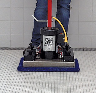 Tile Scrubber & Grout Cleaning Machines - Square Scrub